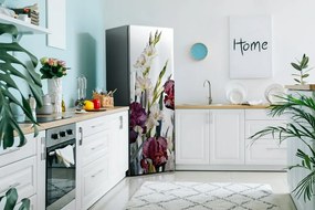 Osłona dekoracyjna na lodówkę Łąka vintage