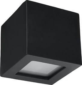 Kinkiet ceramiczny LEO czarny