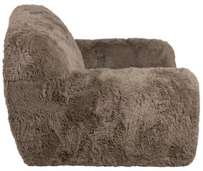 Brązowy fotel Teddy – Ixia