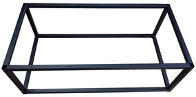 Ławka CHESTERFIELD LOFT MG50 pufa podnóżek metal