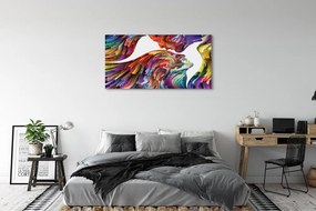 Zdjęcie na płótnie Kolorowy Obraz Twarzy