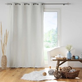 Kremowa zasłona wygłuszająca 140x260 cm Jupiter – douceur d'intérieur