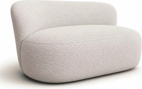 Sofa dwuosobowa Aurelio - nowoczesna zaokrąglona sofa do salonu dostępna w wielu tkaninach i kolorach