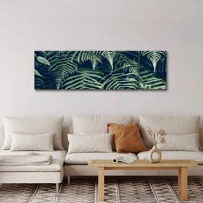 Obraz liści paproci (170x50 cm)