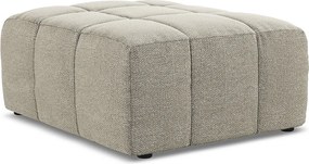 Pufa - z tkaniny bouclé - kreci - ALOHA