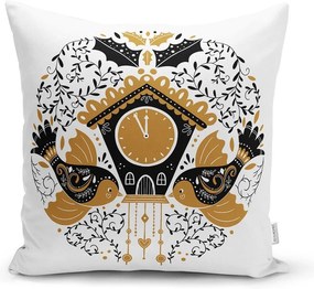 Poszewka na poduszkę 43x43 cm Golden Illustration – Mila Home