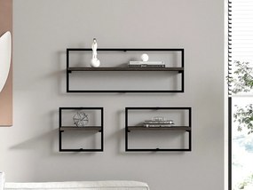 Półka ścienna Yeso-Antracyt