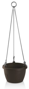 Gardenico Doniczka samonawadniająca wisząca Marina brązowy, śr. 25 cm, śred. 25 cm