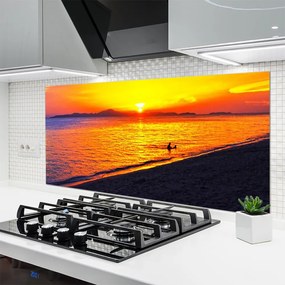 Panel nad blat kuchenny Słoneczny Dzień Na Wybrzeżu