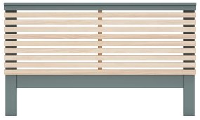 Zagłówek w dekorze sosny w naturalnym kolorze/szarozielony 146x100 cm Pisco – Marckeric