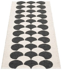 Czarny/kremowy chodnik odpowiedni na zewnątrz 70x150 cm Poppy Black Vanilla – Pappelina