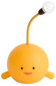 Nowoczesna lampa stołowa żółta z możliwością ładowania LED - Bulby Nowoczesny Oswietlenie wewnetrzne