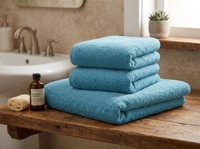 Ręcznik kąpielowy NORIELLE 70x140 cm jasnoniebieski, 100% bawełna