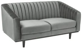 Sofa ASPREY VELVET 2 szara SIGNAL