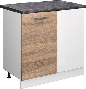 Szafka narożna sonoma 86x60x81.6 r-line