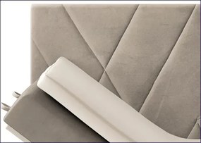 Łóżko małżeńskie boxspring Halaris 160x200 - 32 kolory