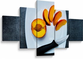 Obraz brzoskwini (125x70 cm)