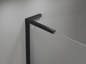 Mexen Mist-H L Duo kabina prysznicowa uchylna 120 x 120 cm, transparent, czarna - 8A5L-120L-120P-70-00