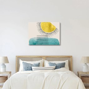 Obraz - Abstrakcyjny obraz plaży N⁰2 (70x50 cm)