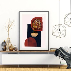 Plakat - Artystyczna abstrakcja (A4)