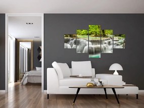 Obraz wodospadów (125x70 cm)