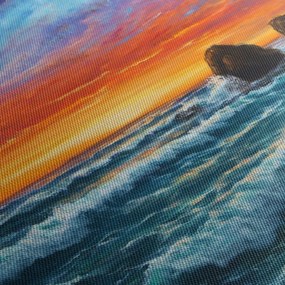 Obraz - Zachód słońca (125x70 cm)