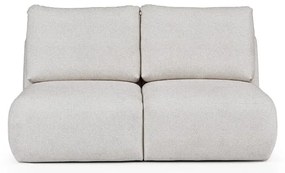 Jasnoszara sofa z materiału bouclé 164 cm Mirel – Rodier