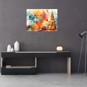 Obraz - Ilustracja akwarelowa (70x50 cm)