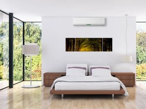 Obraz lasu (170x50 cm)