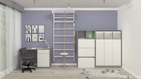 Krzesło dziecięce Petit czarny Jasmine 33 rozmiar 3 (119-142 cm) WK+P