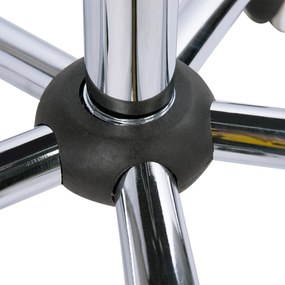 Vinsetto Fotel Biurowy z Funkcją Masażu i Ogrzewania Podnóżek Regulowany do 120kg Brązowy | Aosom PL