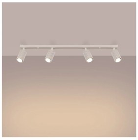 Kremowa lampa sufitowa 6,5x81 cm Gleam – Nice Lamps