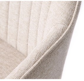 Beżowe krzesło Nolan – Unique Furniture