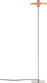 Pomarańczowa lampa stojąca z metalowym kloszem (wysokość 130 cm) Nuvira – Kave Home