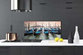 Panel nad blat kuchenny Przystań Łodzi nad Kanałem