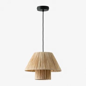 Lampa Sufitowa Wisząca Z Rafii Aruel Design Miel - Sklum