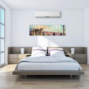 Obraz - Akropol, Ateny, Grecja (170x50 cm)
