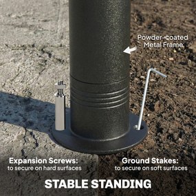 Outsunny Solidne pawilony ogrodowe, namioty na jacuzzi, stałe zadaszenia, altany | Aosom PL