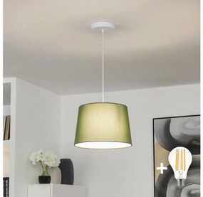 Brilagi - Lampa wisząca LED na lince CERIA 1xE27/40W/230V Śr. 30 cm zielona