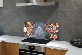 Szklany Panel Świąteczne Wypieki w Mące