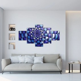 Obraz struktury latającego balonu (125x70 cm)