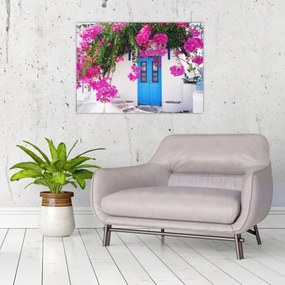 Obraz - Tradycyjny grecki dom (70x50 cm)