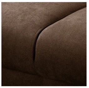 Ciemnobrązowa sofa 193 cm Beata – Ropez