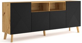 Długa komoda do salonu - Opix 4X
