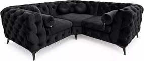 Narożnik Moet 202x202 glamour pikowany Chesterfield personalizowany