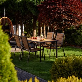 Zestaw mebli ogrodowych Solar brązowy PATIO