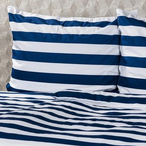 4Home Pościel bawełniana Navy, 140 x 200 cm, 70 x 90 cm, 140 x 200 cm, 70 x 90 cm