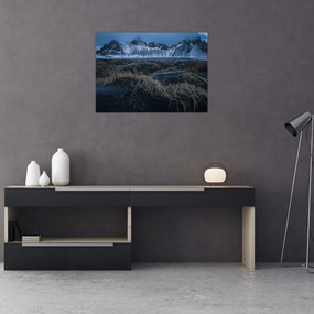 Obraz z widokiem na islandzkie szczyty (70x50 cm)
