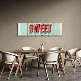 Obraz - Home sweet home (170x50 cm)