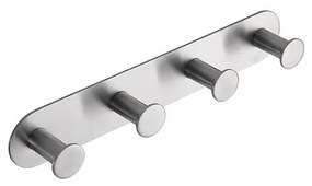 Wieszak 25,5x4,5 cm stal nierdzewna/srebrny